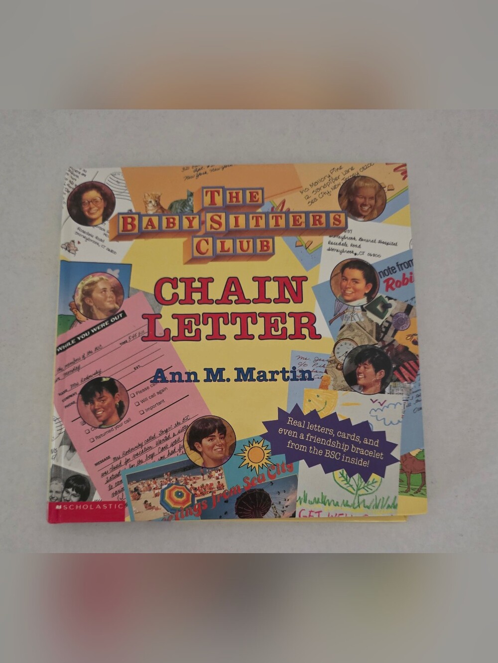 The Baby-Sitters Club Chain Letter Hardcover Book By Ann M Martin